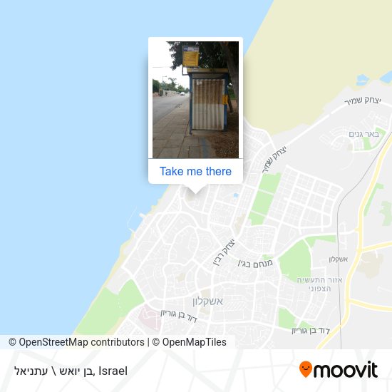 בן יואש \ עתניאל map