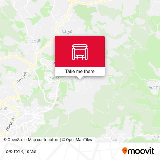 Карта מרכז פיס