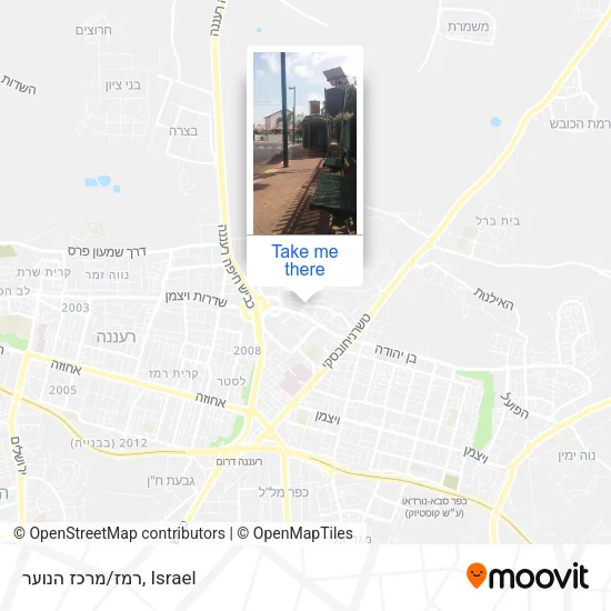 Карта רמז/מרכז הנוער