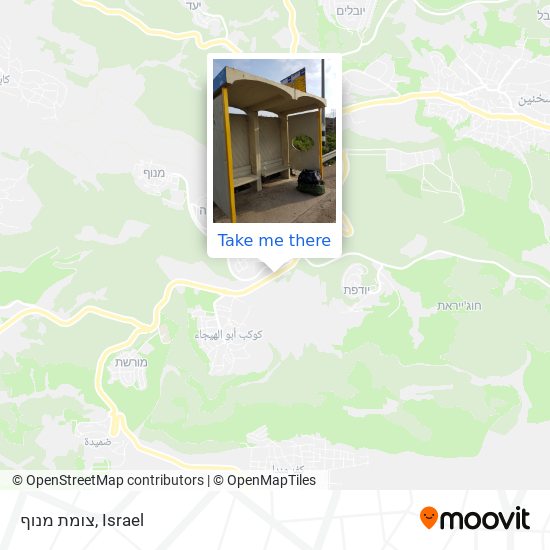 צומת מנוף map