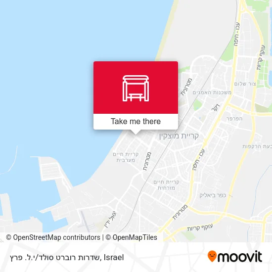 שדרות רוברט סולד/י.ל. פרץ map