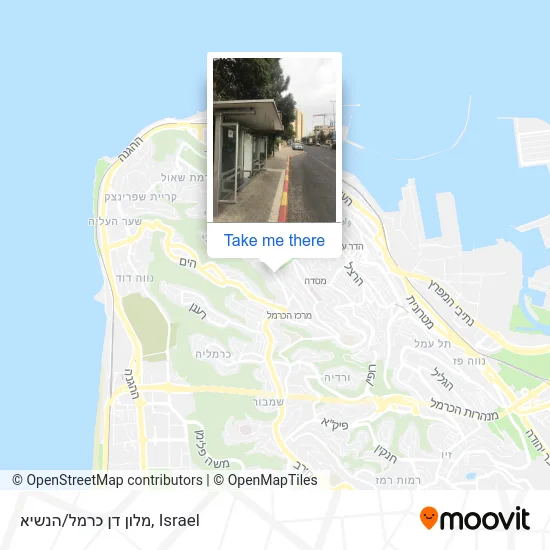 Dan Carmel Hotel/HaNasi map