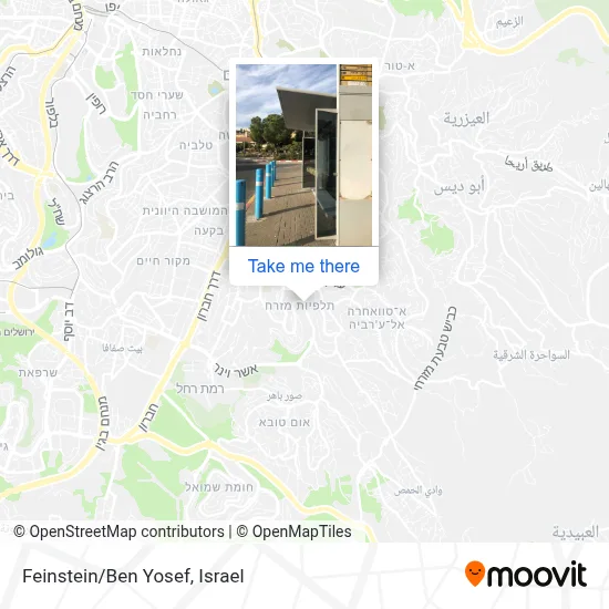 Feinstein/Ben Yosef map