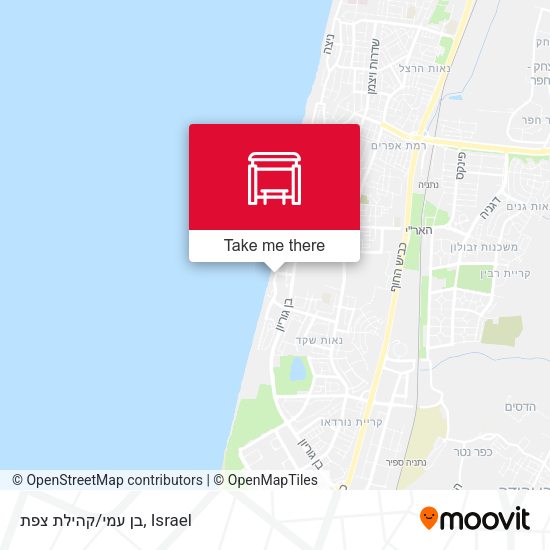 בן עמי/קהילת צפת map