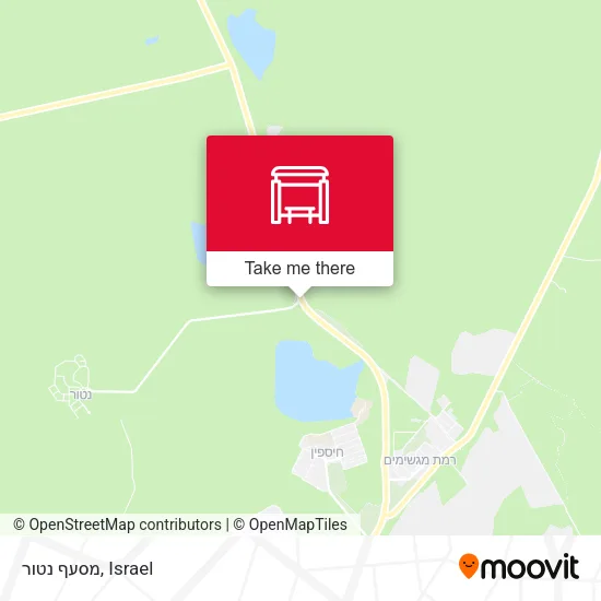 Карта מסעף נטור