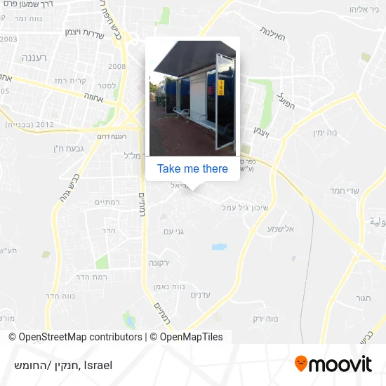 Карта חנקין /החומש