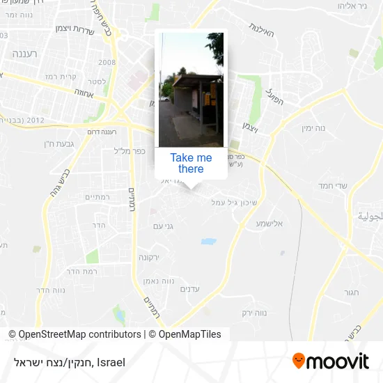 Карта חנקין/נצח ישראל