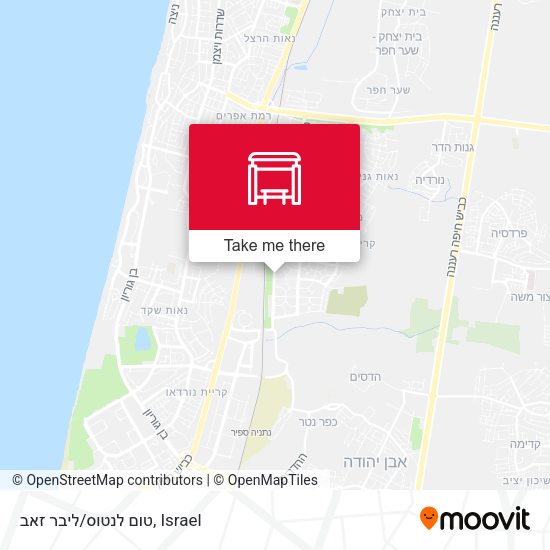 טום לנטוס/ליבר זאב map