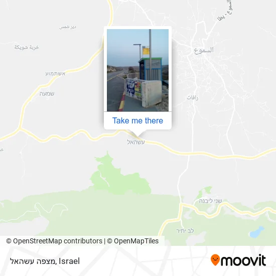Карта מצפה עשהאל