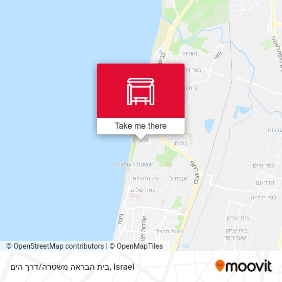 בית הבראה משטרה/דרך הים map