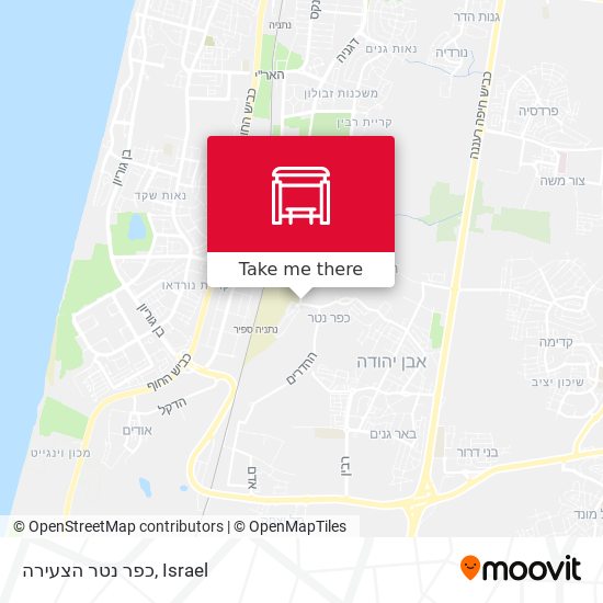 כפר נטר הצעירה map