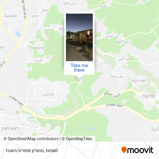 Карта מועדון ספורט/האגוז