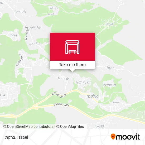 Карта ברקת