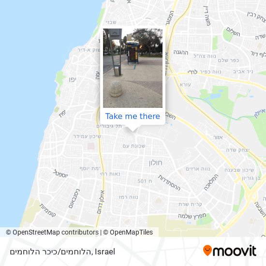 Карта הלוחמים/כיכר הלוחמים