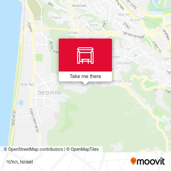 Карта הולנד