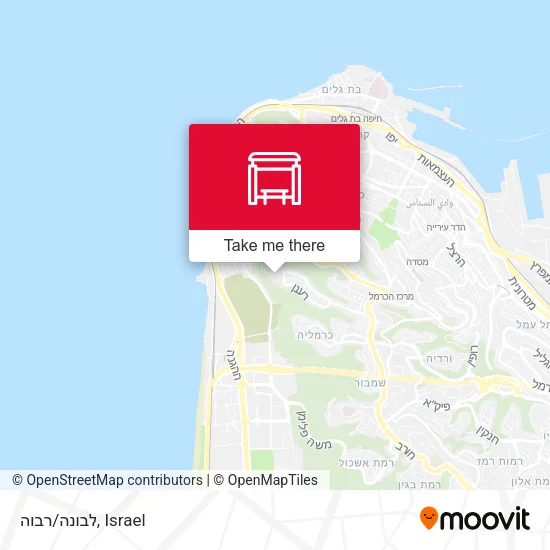 Карта לבונה/רבוה