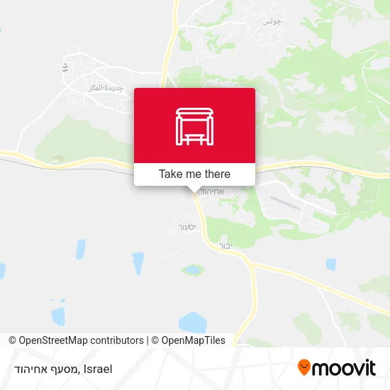 Карта מסעף אחיהוד