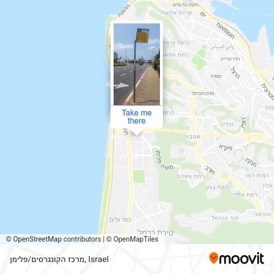 Карта מרכז הקונגרסים/פלימן