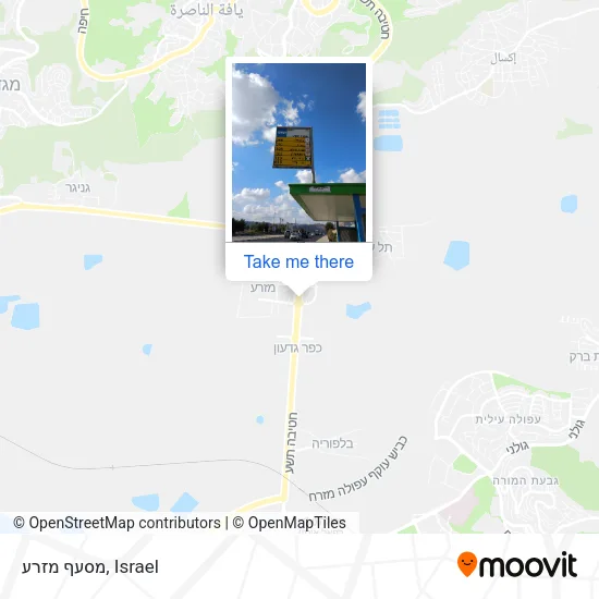 Карта מסעף מזרע