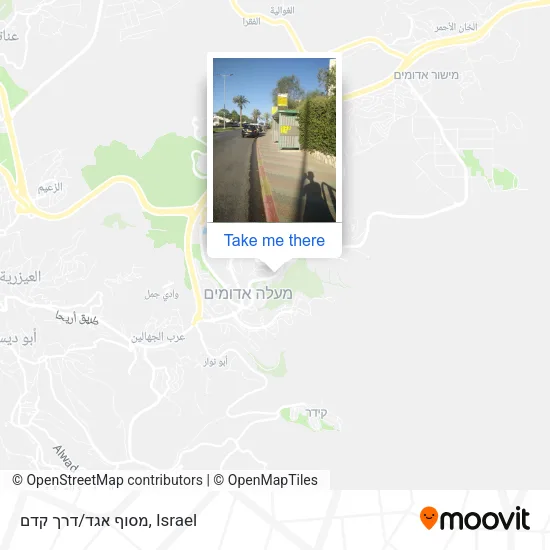 Карта מסוף אגד/דרך קדם