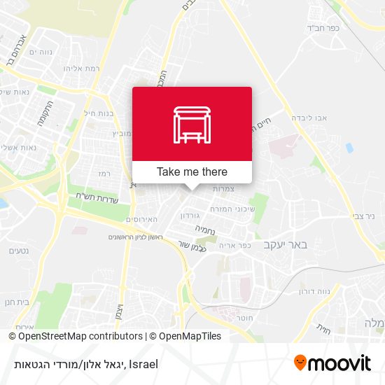 Карта יגאל אלון/מורדי הגטאות