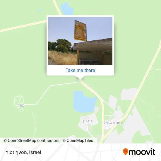 Карта מסעף נטור