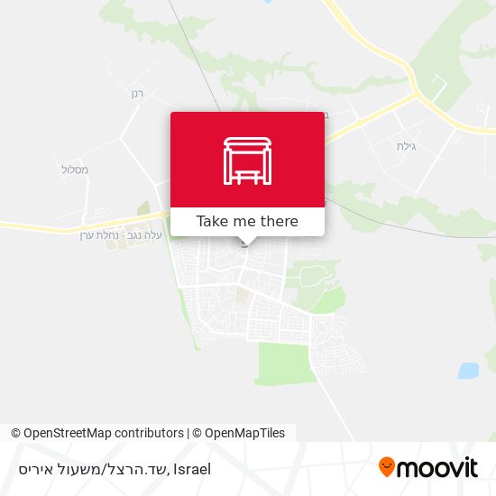 שד.הרצל/משעול איריס map