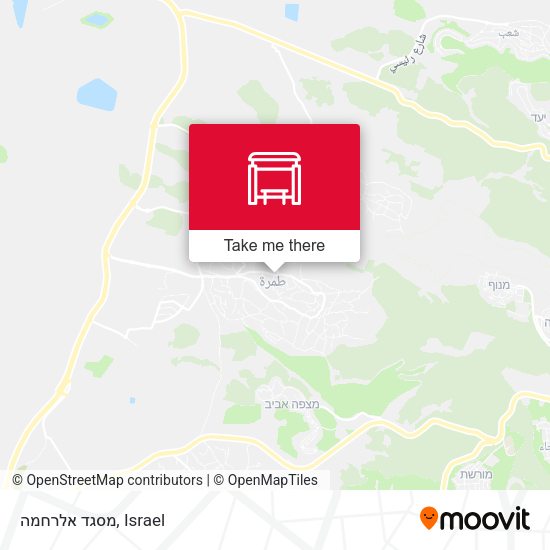 Карта מסגד אלרחמה