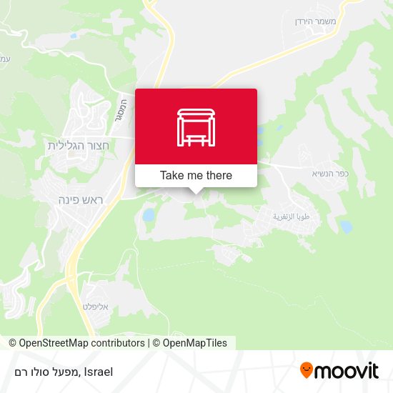 Карта מפעל סולו רם