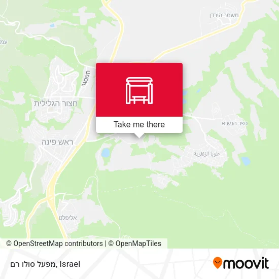 Карта מפעל סולו רם
