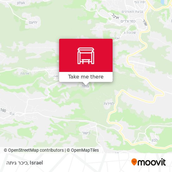 כיכר גיתה map