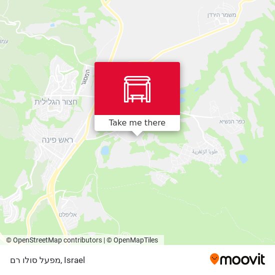 מפעל סולו רם map