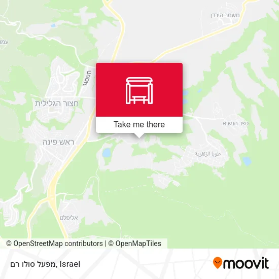 Карта מפעל סולו רם