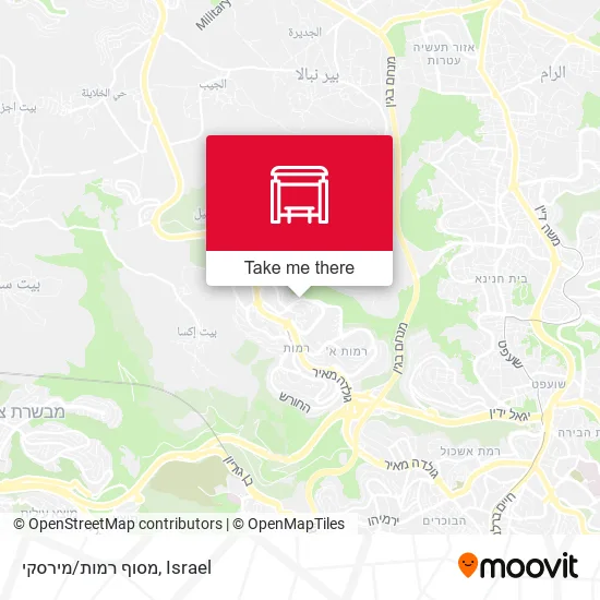 Карта מסוף רמות/מירסקי