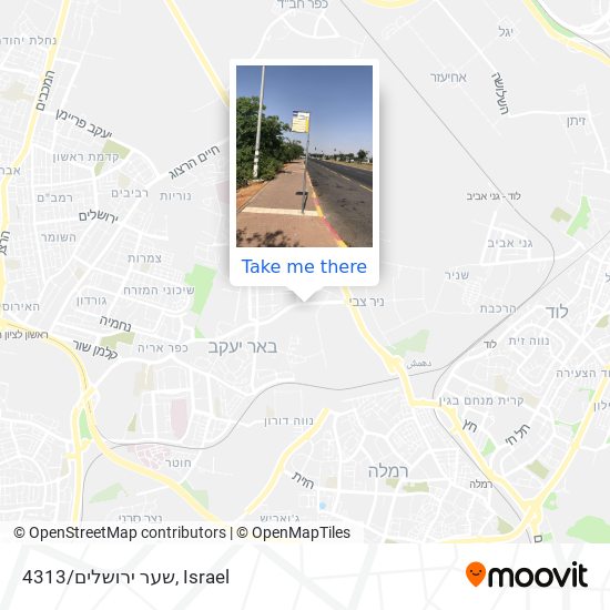 שער ירושלים/4313 map