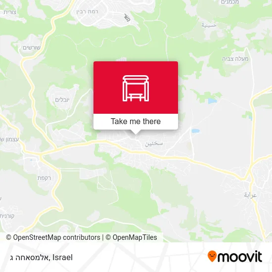 Карта אלמסאחה ג