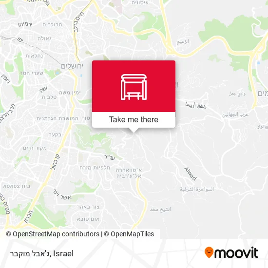 Карта ג'אבל מוקבר