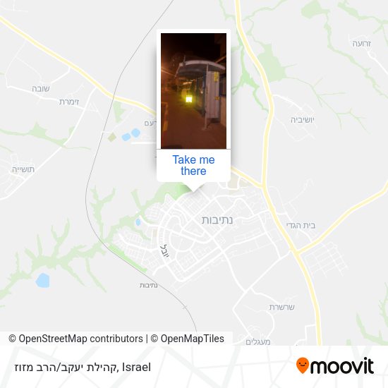 קהילת יעקב/הרב מזוז map