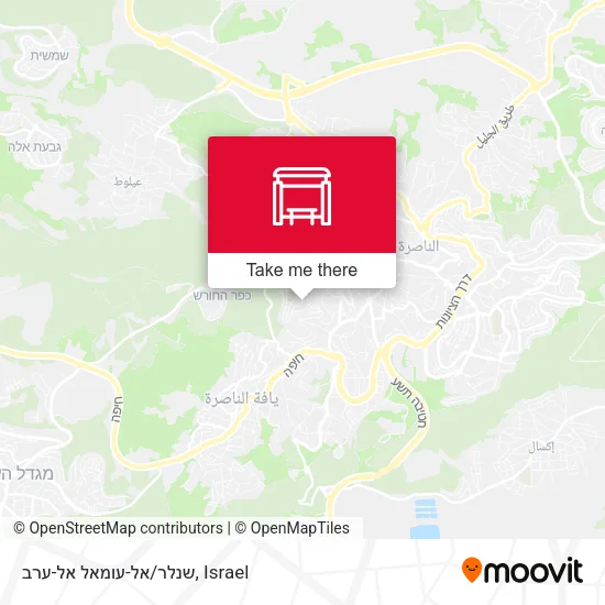 Карта שנלר/אל-עומאל אל-ערב