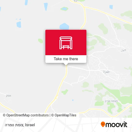 Карта צומת טמרה