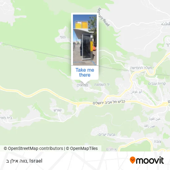 Карта נווה אילן ב