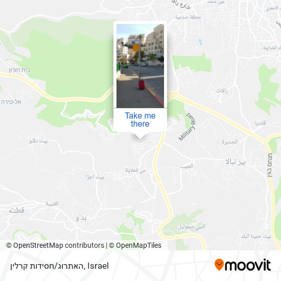 האתרוג/חסידות קרלין map