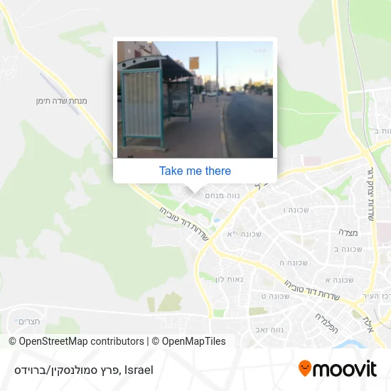 Карта פרץ סמולנסקין/ברוידס