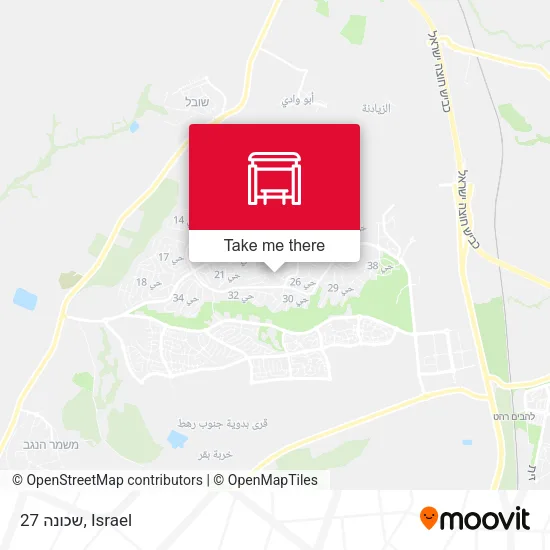 Карта שכונה 27