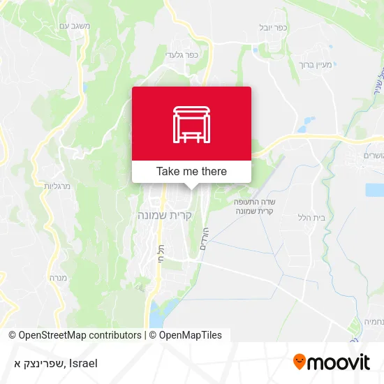 Карта שפרינצק א