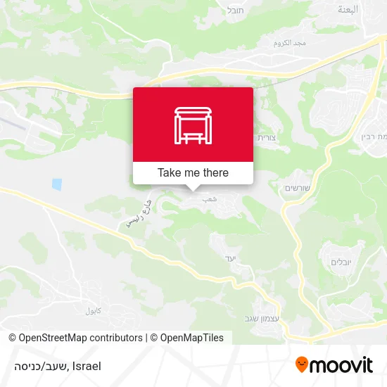 Карта שעב/כניסה