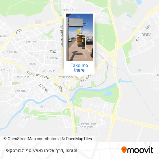 Карта דרך אליהו נאוי/יוסף הבורסקאי