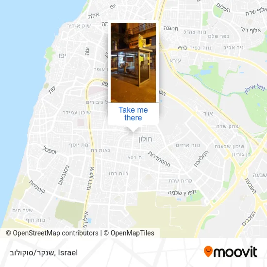 שנקר/סוקולוב map