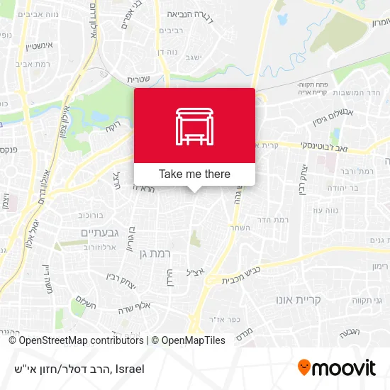 Карта הרב דסלר/חזון אי''ש