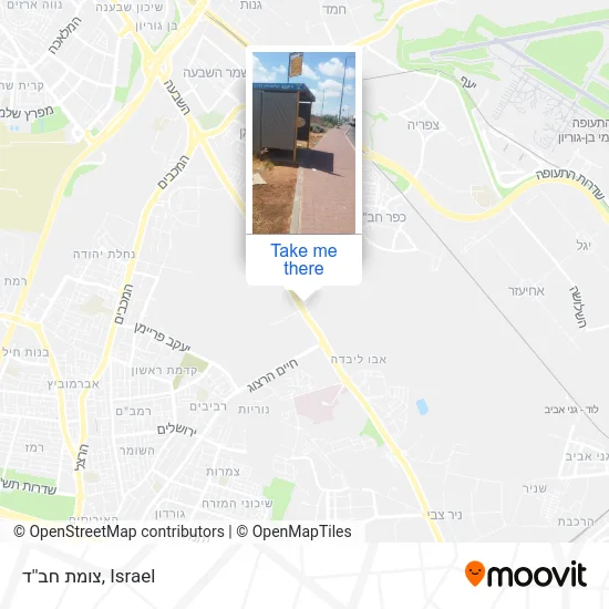 Карта צומת חב''ד